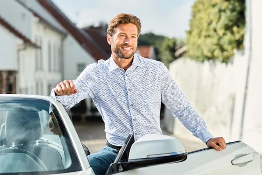 Casual overhemd uit de herencollectie